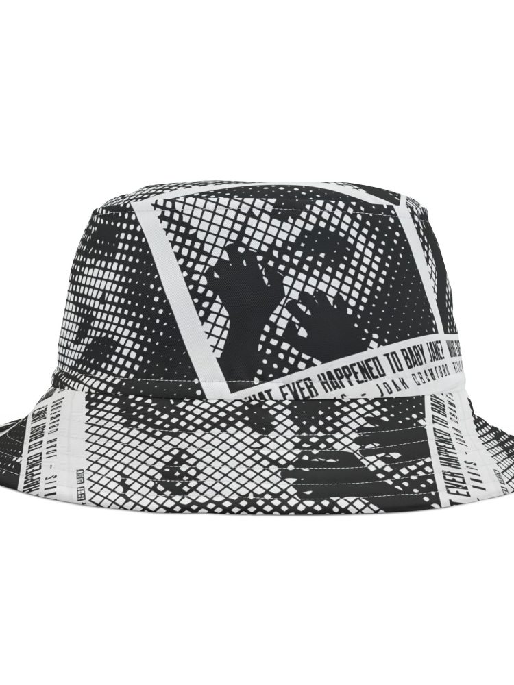 Stylish Bucket Hat, Trendy Hat for Fashion Lovers, Graphic AOP Bucket Hat, Ideal for Summer, Streetwear Accessory