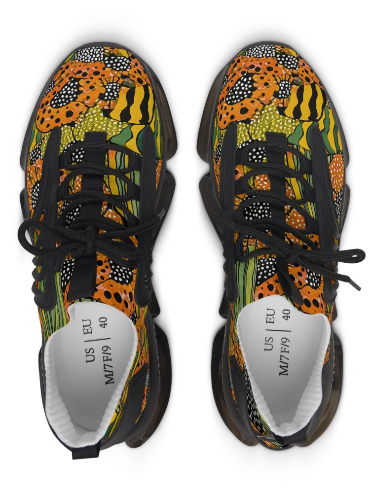 Vibrant Women's Mesh Sneakers - Trendy Athletic Shoes, Fashion Sneakers, Comfortable Workout Shoes, Spring/Summer Style, Unique [...]